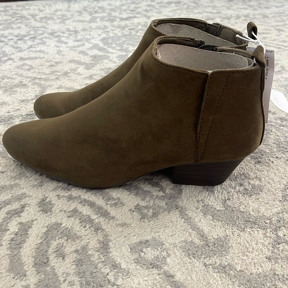 Sueded Ankle Boots